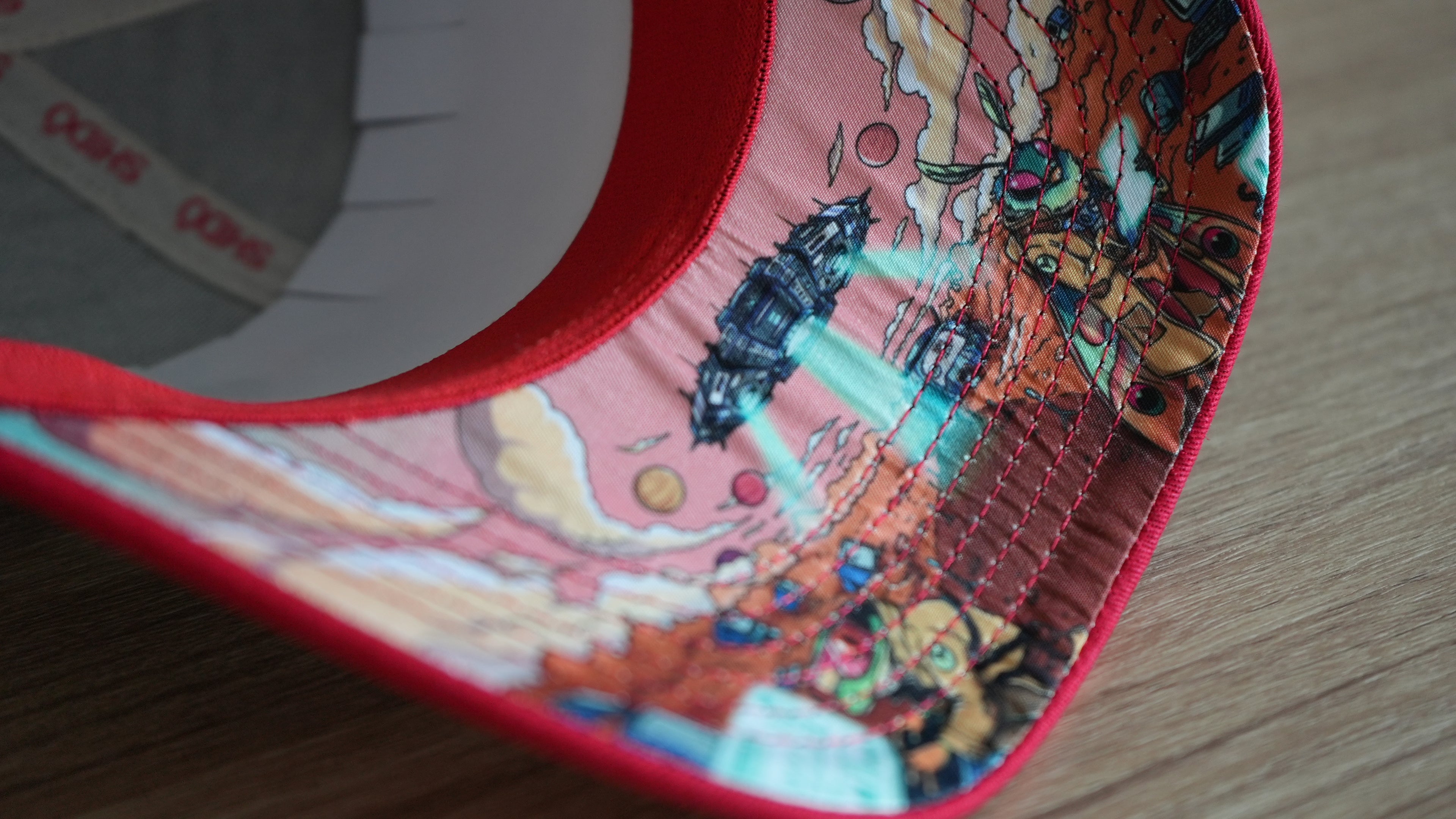 Planet Kojo x SHIDŌ FlexFit Cap (Under-Brim Scene)