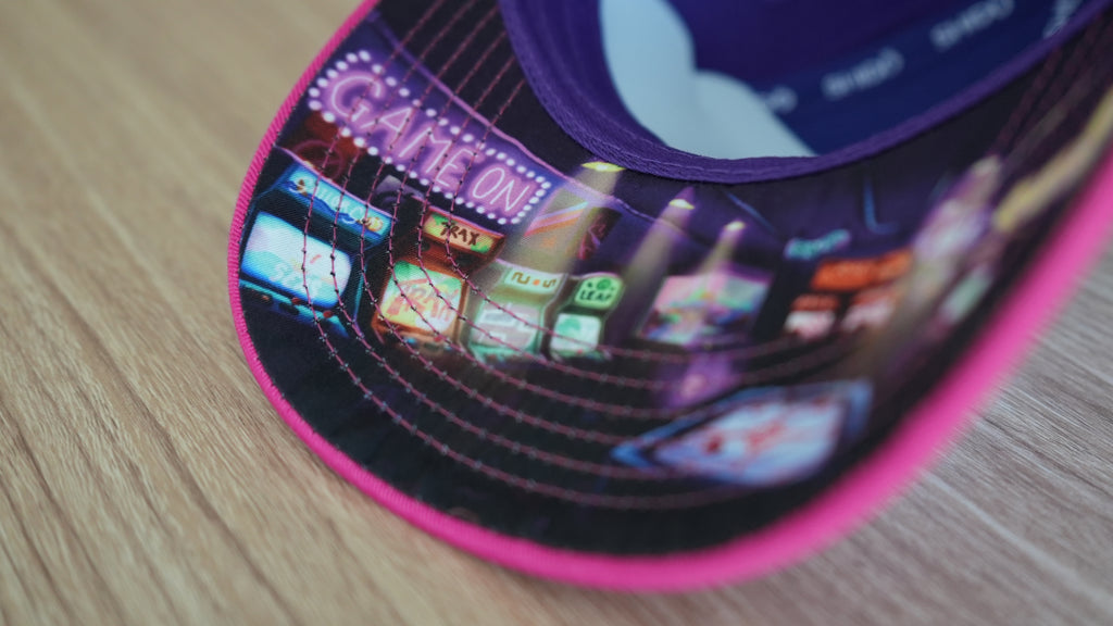 Arcade Nights SHIDŌ Snapback (Original Under-Brim Artwork)