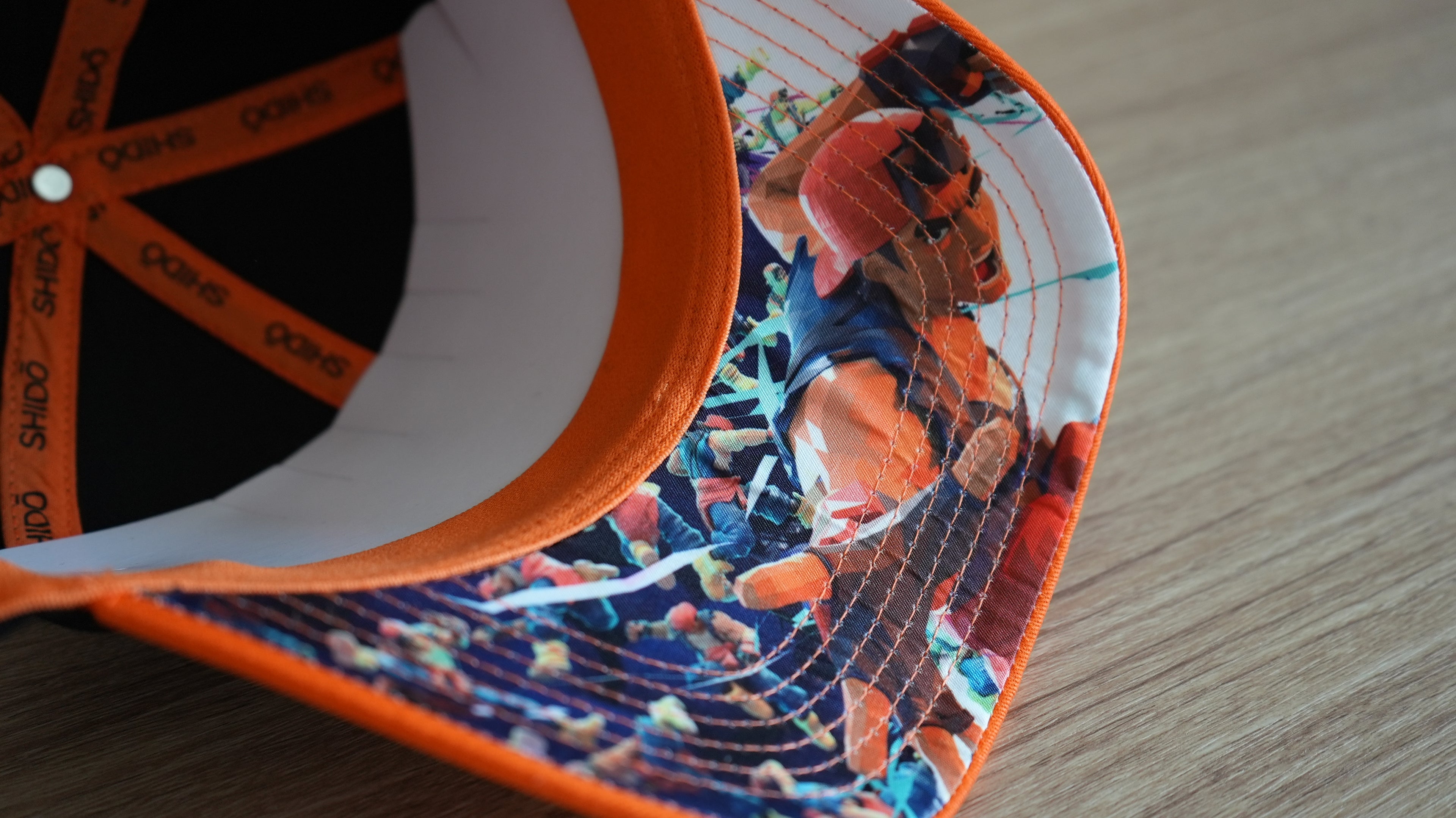 Poly Fighter x SHIDŌ FlexFit Cap (Under-Brim Roster Art)